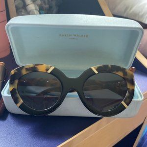 Karen Walker Tortoiseshell Flowerpatch Sunglasses